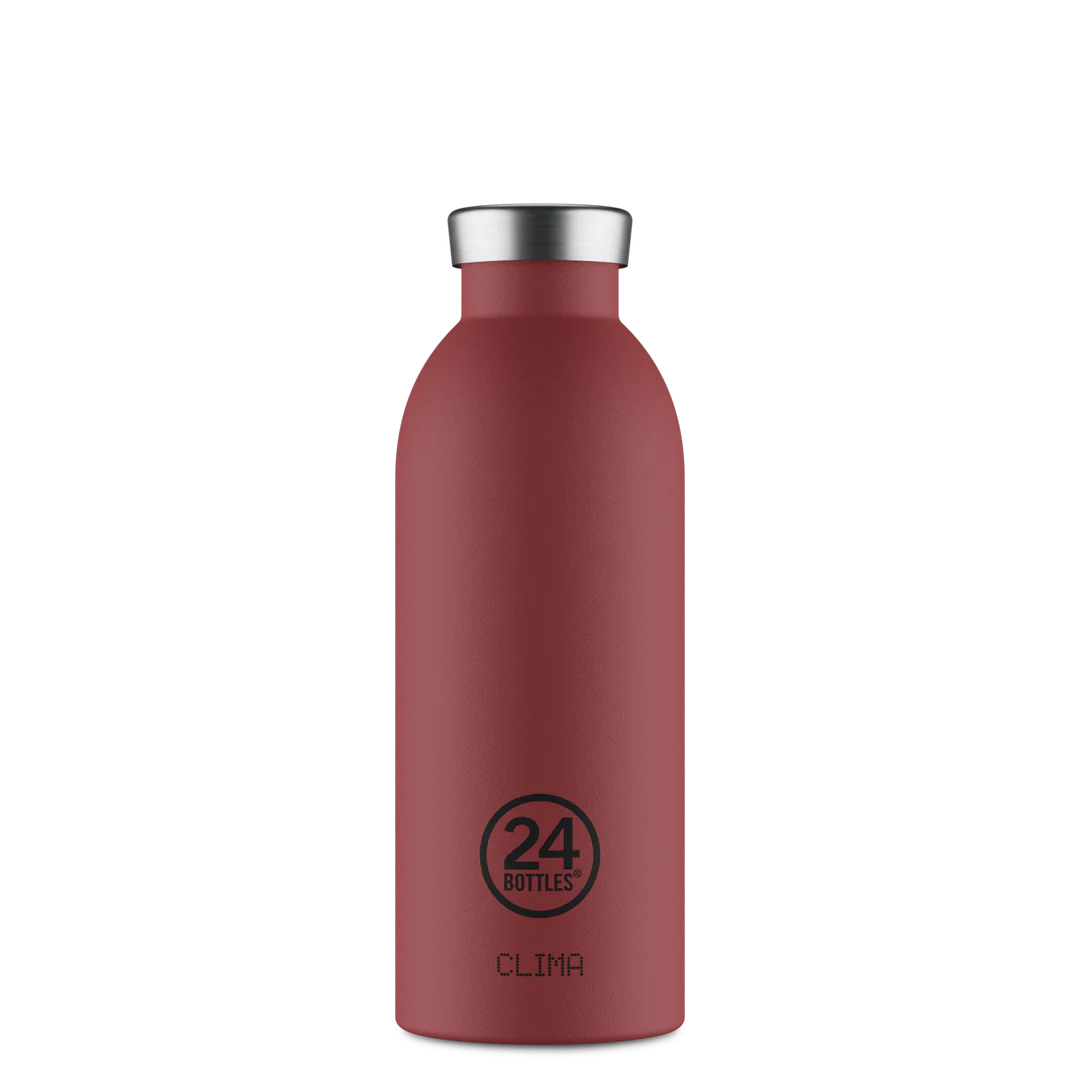 CLIMA BOTTLE 500ML STONE COUNTRY RED- 24BOTTLES