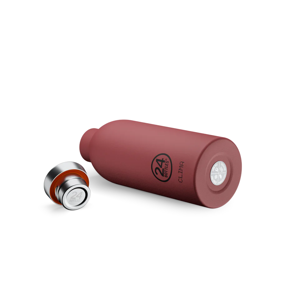CLIMA BOTTLE 500ML STONE COUNTRY RED- 24BOTTLES