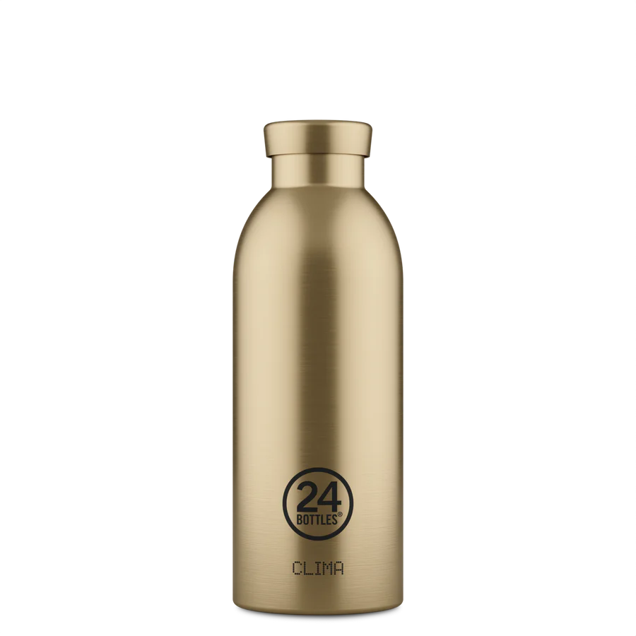 CLIMA BOTTLE 500ML STONE SPARKLING GOLD- 24BOTTLES