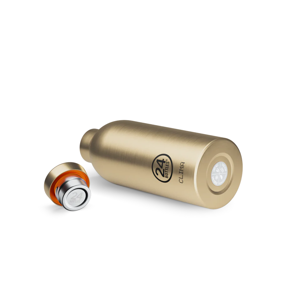 CLIMA BOTTLE 500ML STONE SPARKLING GOLD- 24BOTTLES