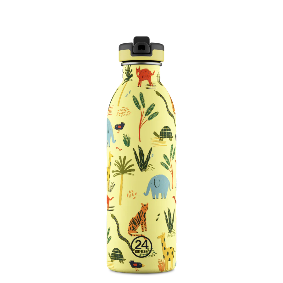 URBAN BOTTLE 500ML JUNGLE FRIENDS- 24BOTTLES