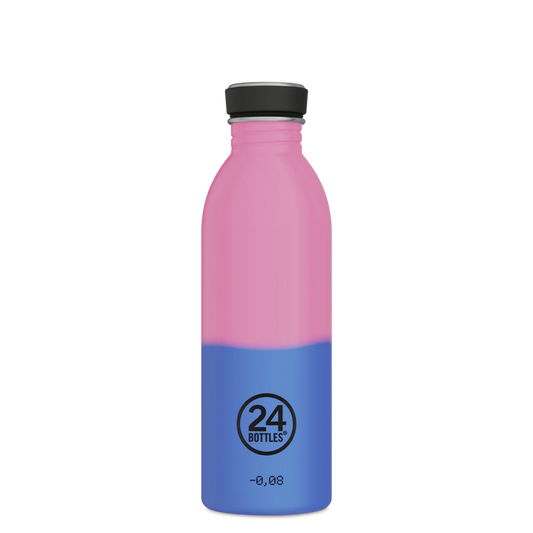 URBAN BOTTLE 500ML REACTIVE PINK -BLUE- 24BOTTLES