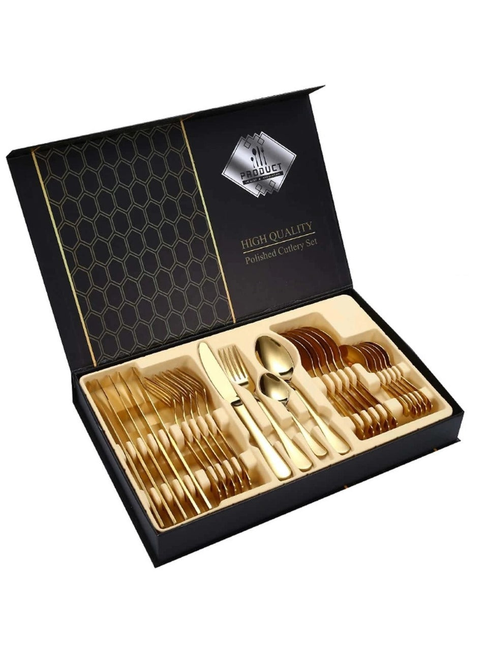 MENAGERE GOLD AZA- 24 PIECES