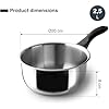 CASSEROLE GARINOX- 2,5 LITRES