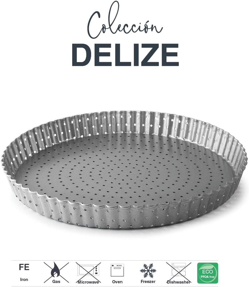 Moule à tarte parforée 28 cm - LACOR