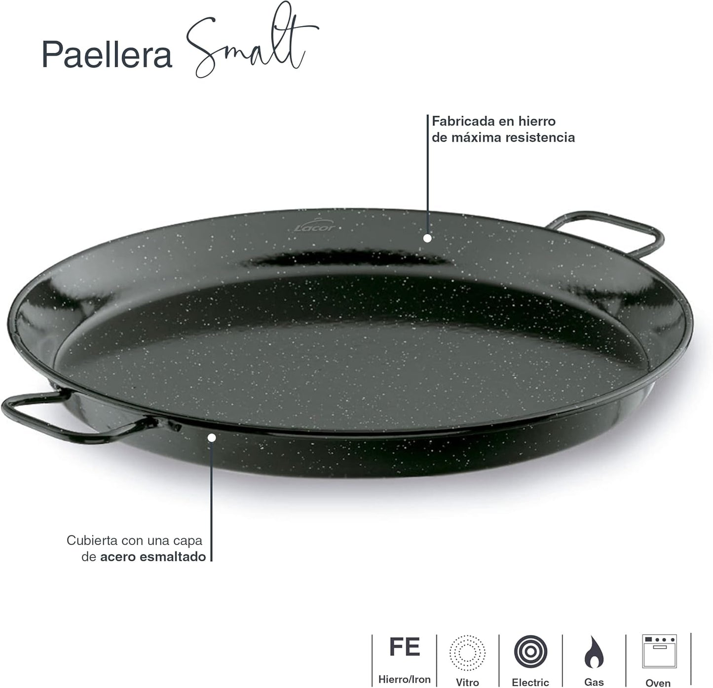 POELE A PAELLA 28 CM - LACOR