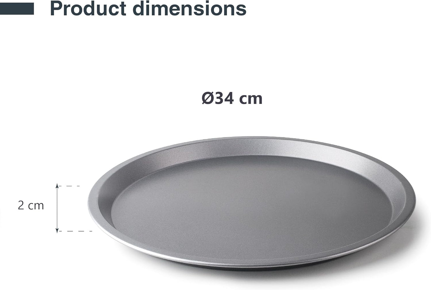 Moule a pizza 34 cm - LACOR