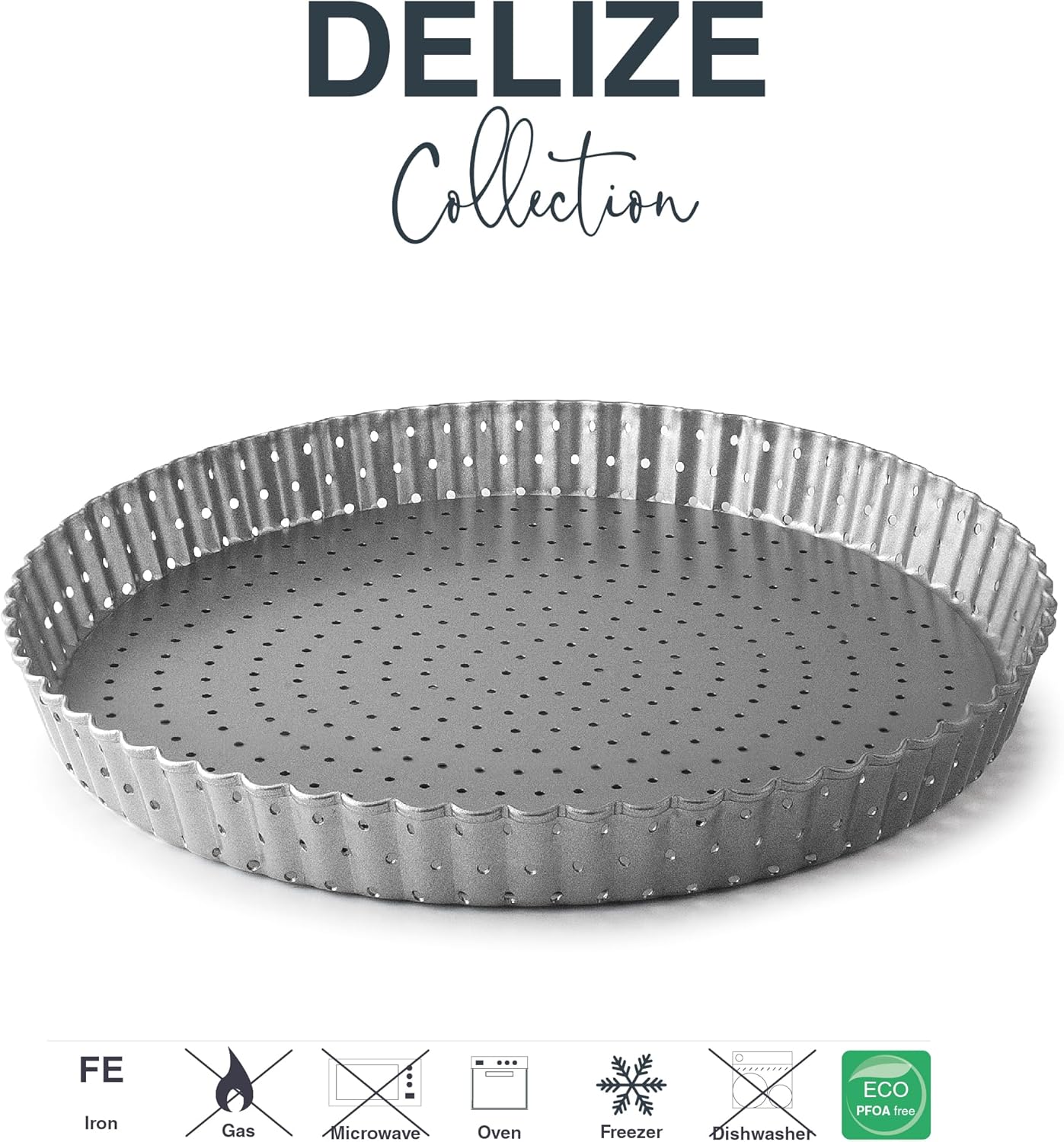 MOULE A TARTE PERFORE 20 CM- LACOR