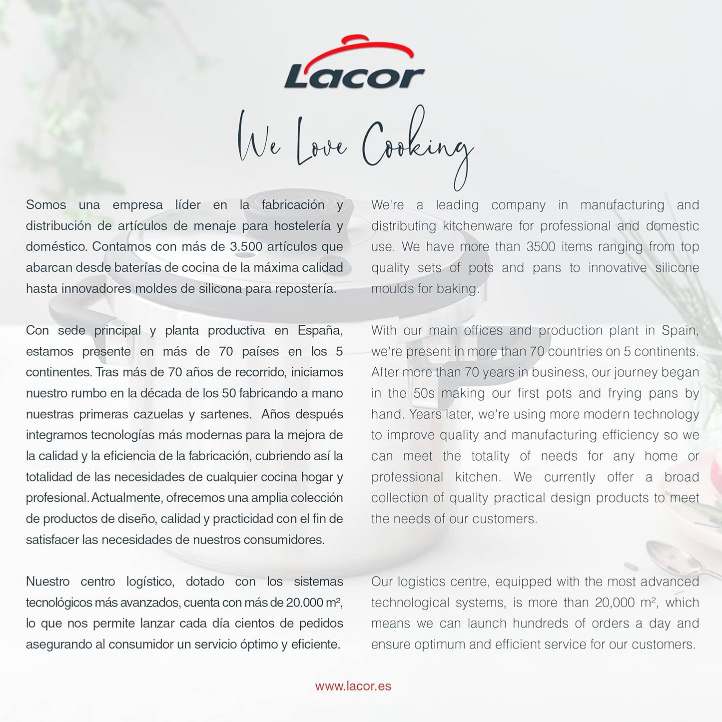 COCOTTE MINUTE -Autocuiseur super rapide- LACOR 4 LITRES