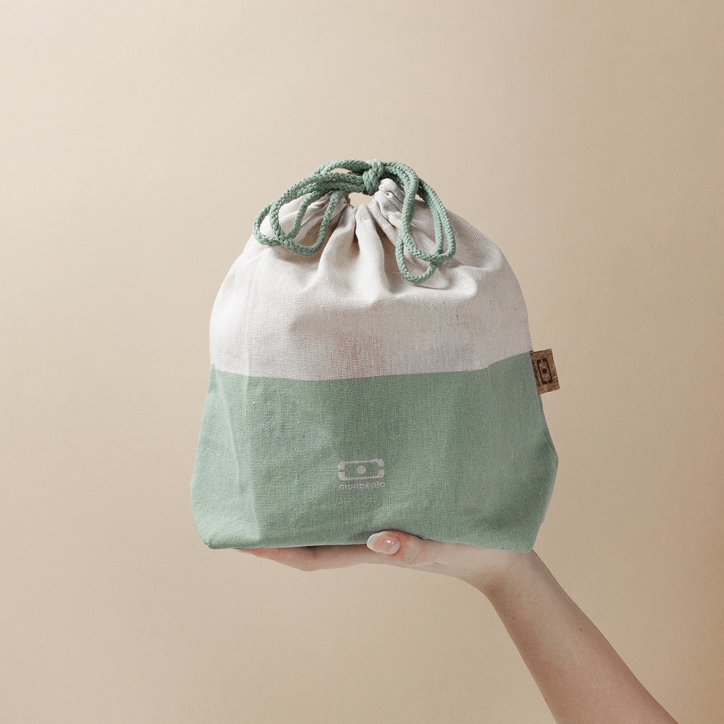 MB Pochette L – natural green