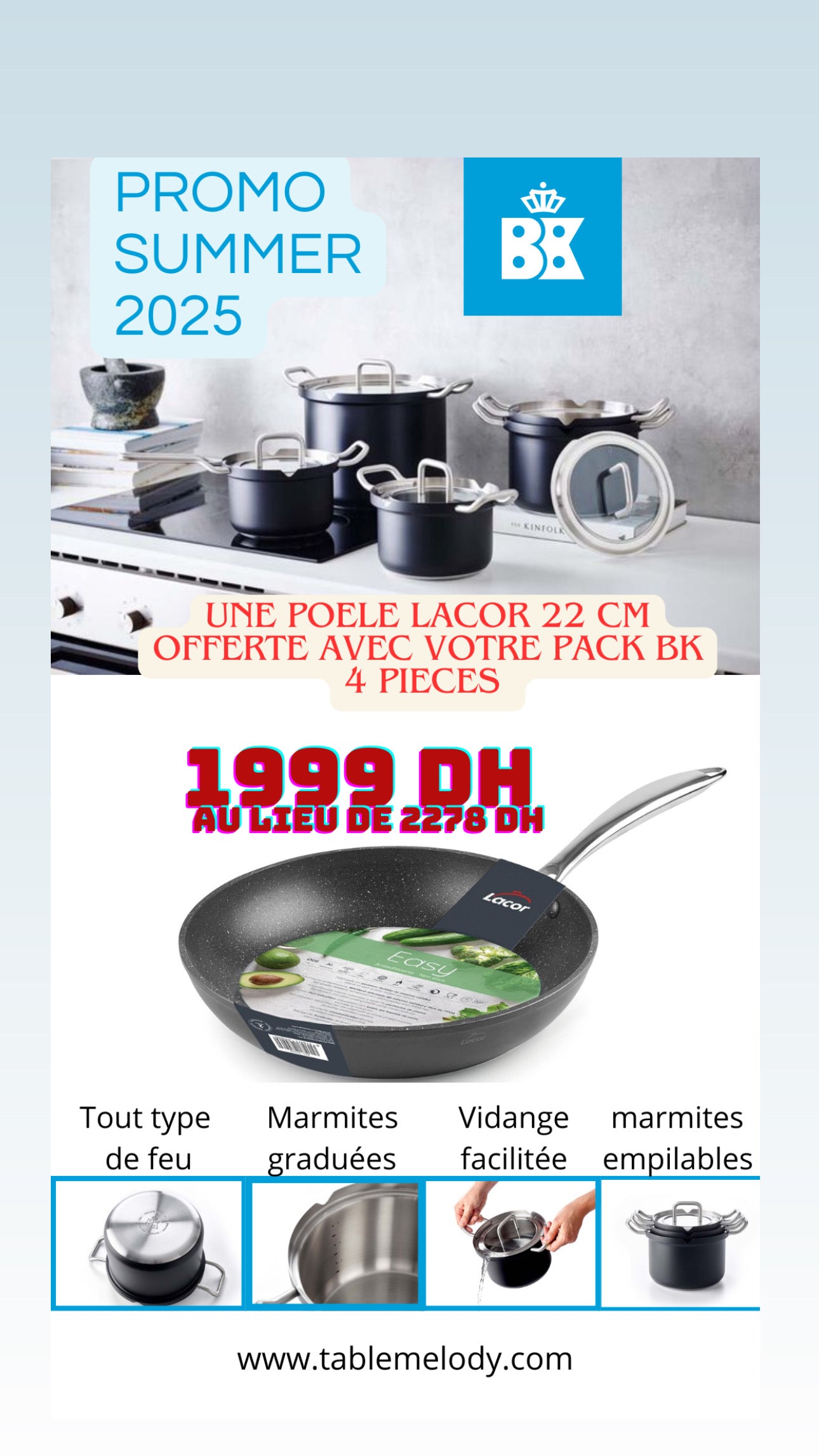 BK 4 pièces - PROMO SUMMER 2025