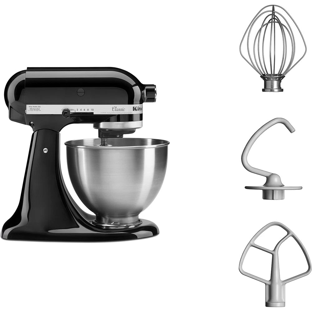 ROBOT SUR SOCLE KICTHEN AID- CLASSIQUE NOIR- 4,3 LITRES