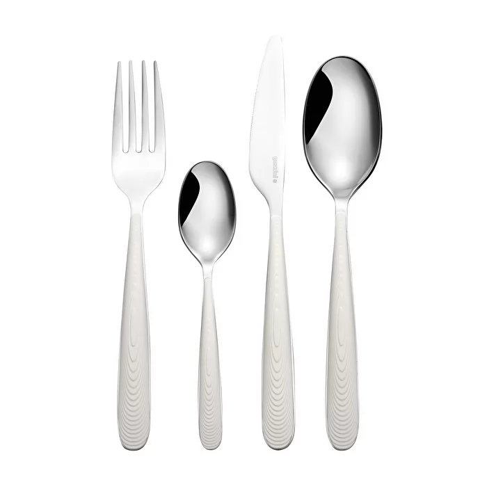 MENAGERE 24 PIECES JUST BLANC LAIT- GUZZINI