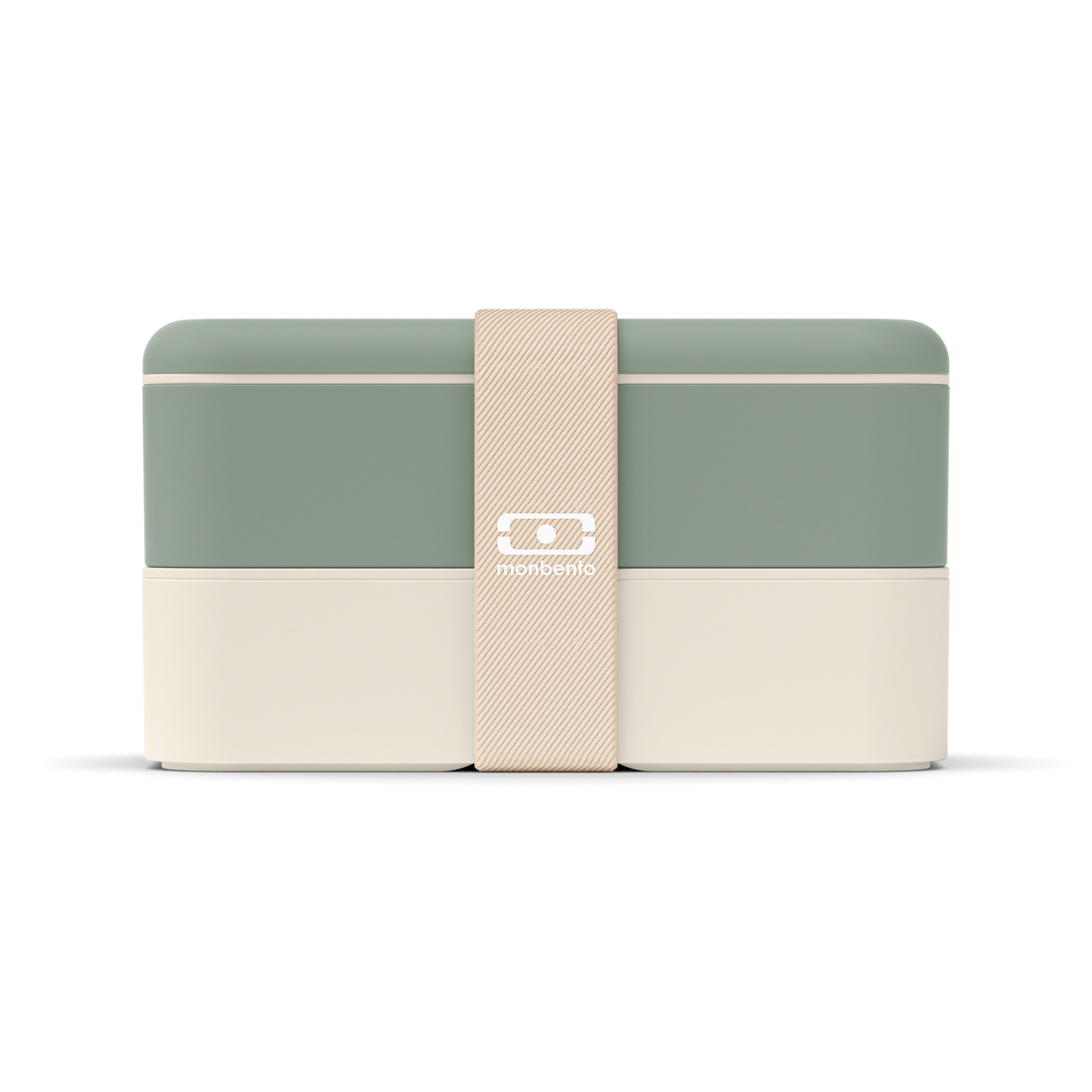 MONBENTO- LUNCH BOX- GREEN NATURAL