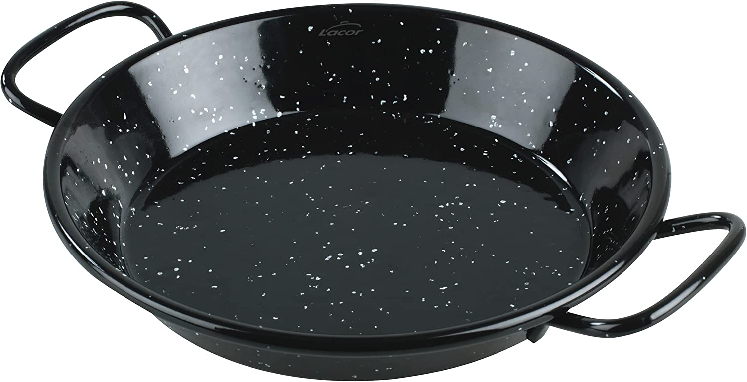 Plat à paella émaillé haut 50 cm 8 personnes pas cher Plat à paella émaillé haut 50 cm 8 personnes pas cher