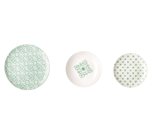 SERVICE DE TABLE BLEU TURQUOISE- GUZZINI