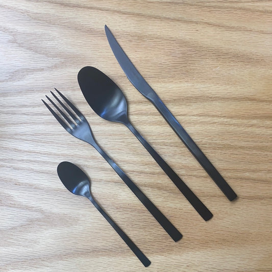 Ménagère Belo Titanium noire