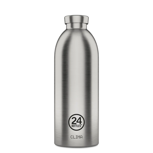 CLIMA BOTTLE 850ML BRUSHED STEEL- 24 BOTTLES