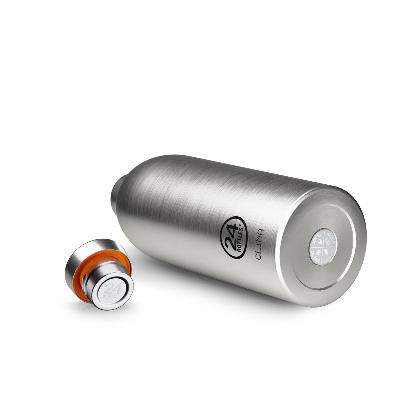CLIMA BOTTLE 850ML BRUSHED STEEL- 24 BOTTLES