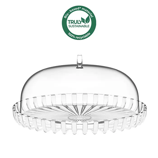 CLOCHE A GATEAU DOLCE VITA BLANC NACRE - GUZZINI