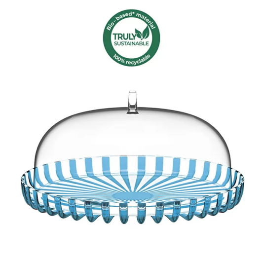 CLOCHE A GATEAU DOLCE VITA BLEU - GUZZINI