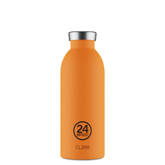 CLIMA BOTTLE 500ML STONE TOTAL ORANGE- 24BOTTLES