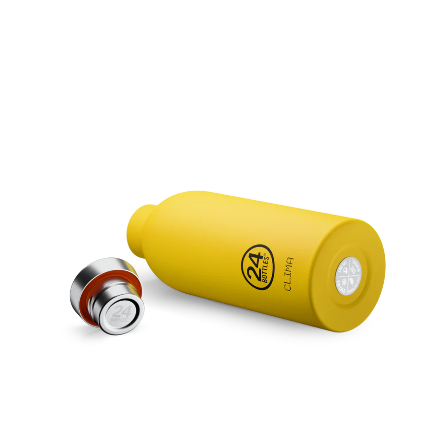 CLIMA BOTTLE 500ML STONE TAXI YELLOW- 24BOTTLES