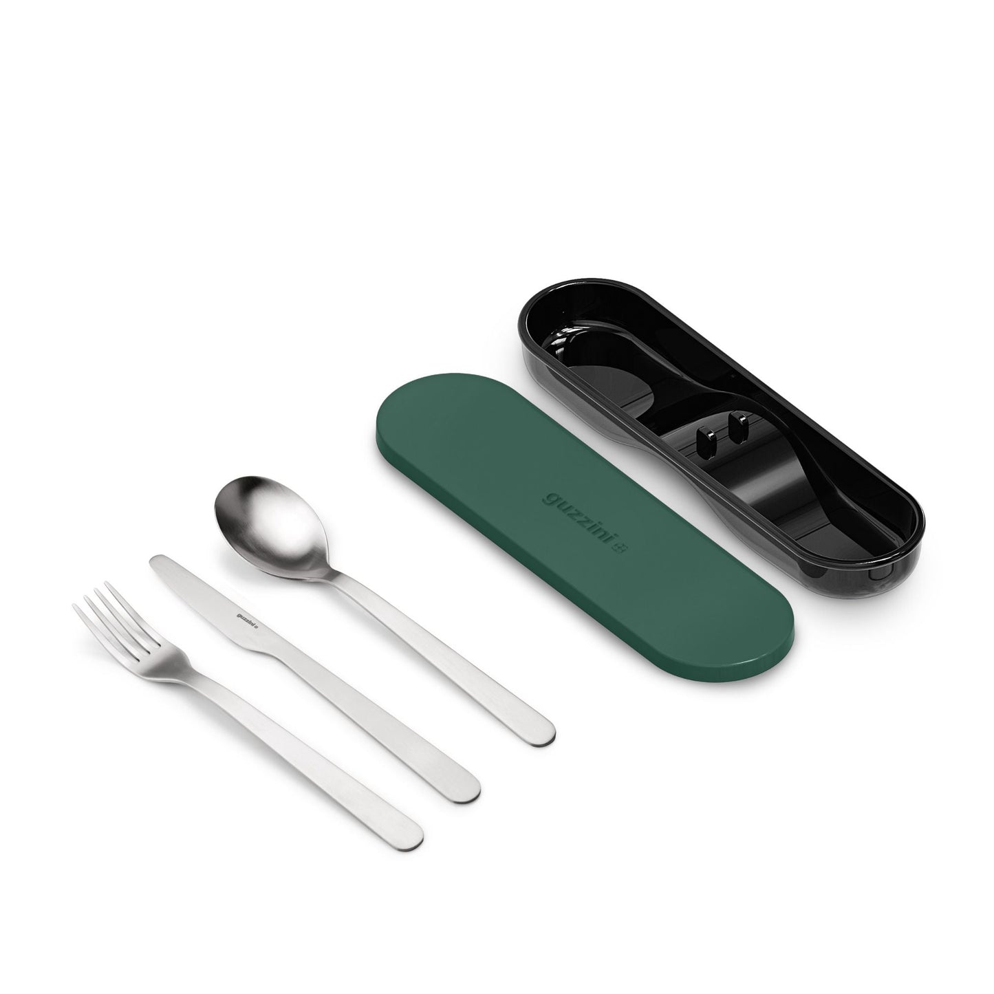 LUNCH BOX AVEC COUVERTS -VERT OLIVE - GUZZINI