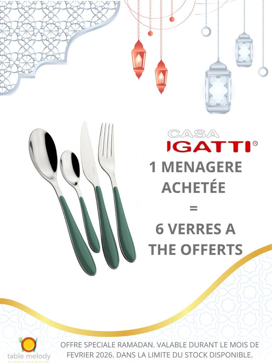 MENAGERE GIOIA VERTE BUGATTI- RAMADAN 2026