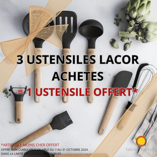 USTENSILES DE CUISINE LACOR- PROMO 5 ANS