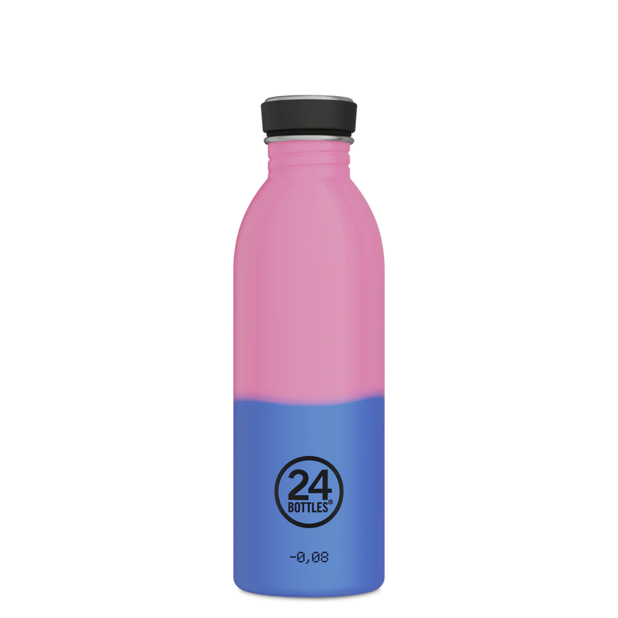 URBAN BOTTLE 500ML REACTIVE PINK -BLUE- 24BOTTLES