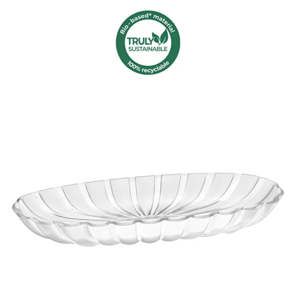 PLAT DE PRESENTATION DOLCE VITA BLANC NACRE - GUZZINI