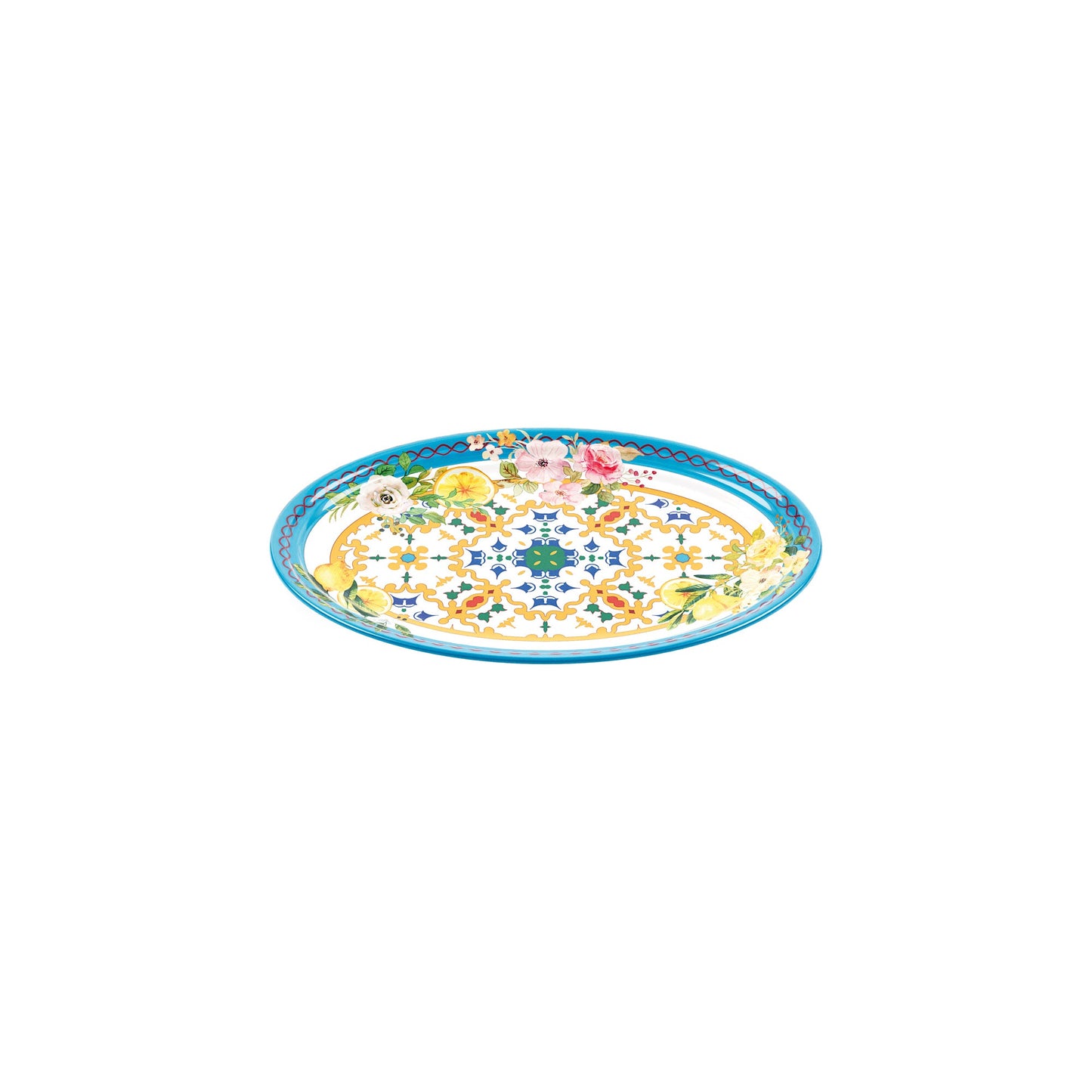 Plateau ovale Grand Modèle FLOWER&LEMON- GUZZINI