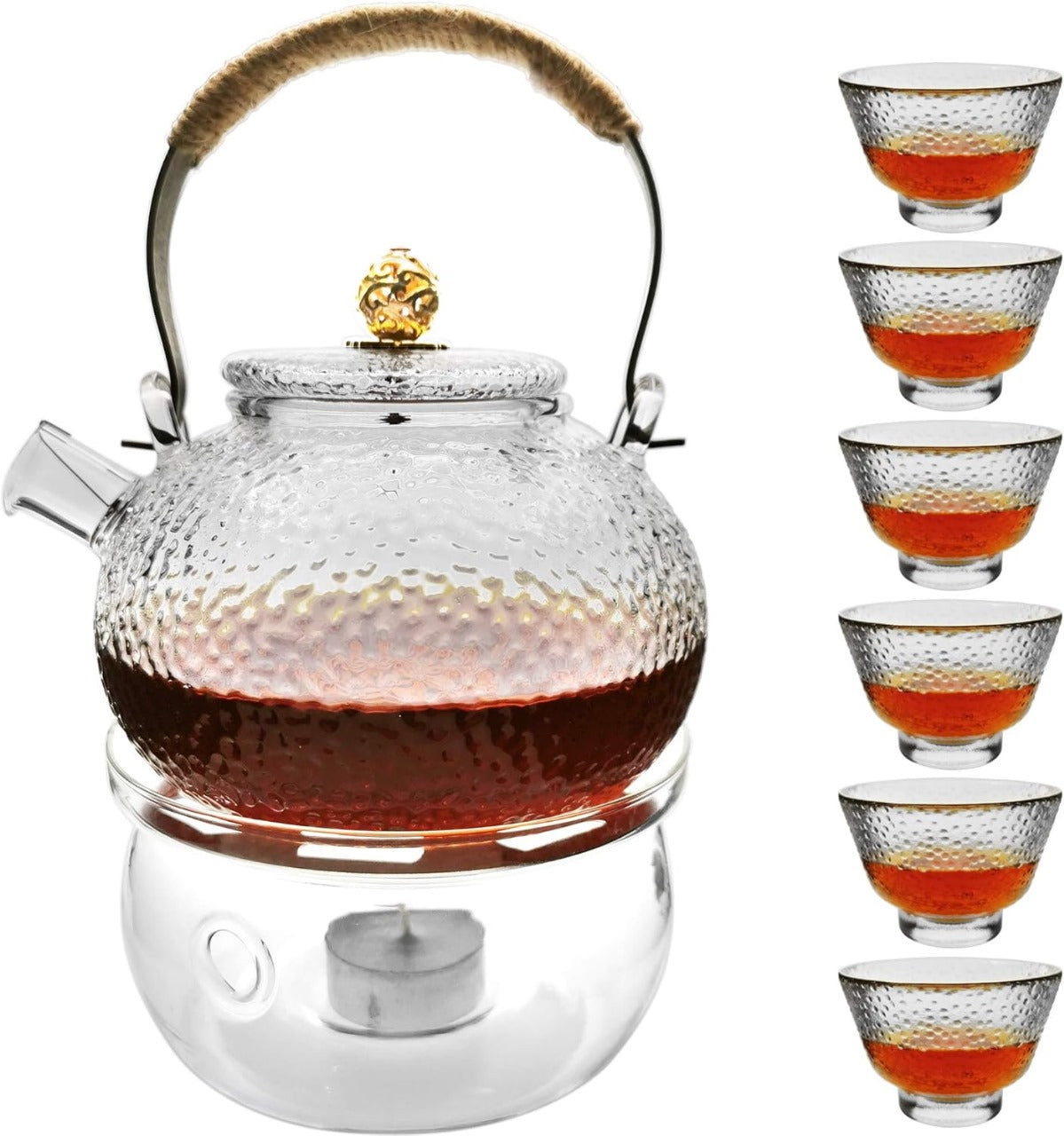 PORTE THEIERE EN VERRE