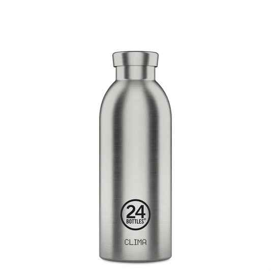 CLIMA BOTTLE 500ML BRUSHED STEEL- 24 BOTTLES