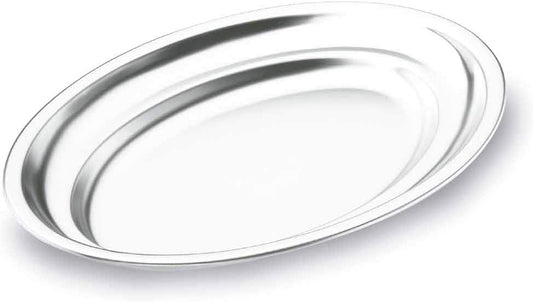 Plat Ovale Inox 18% Cr. 80X48 cm- LACOR