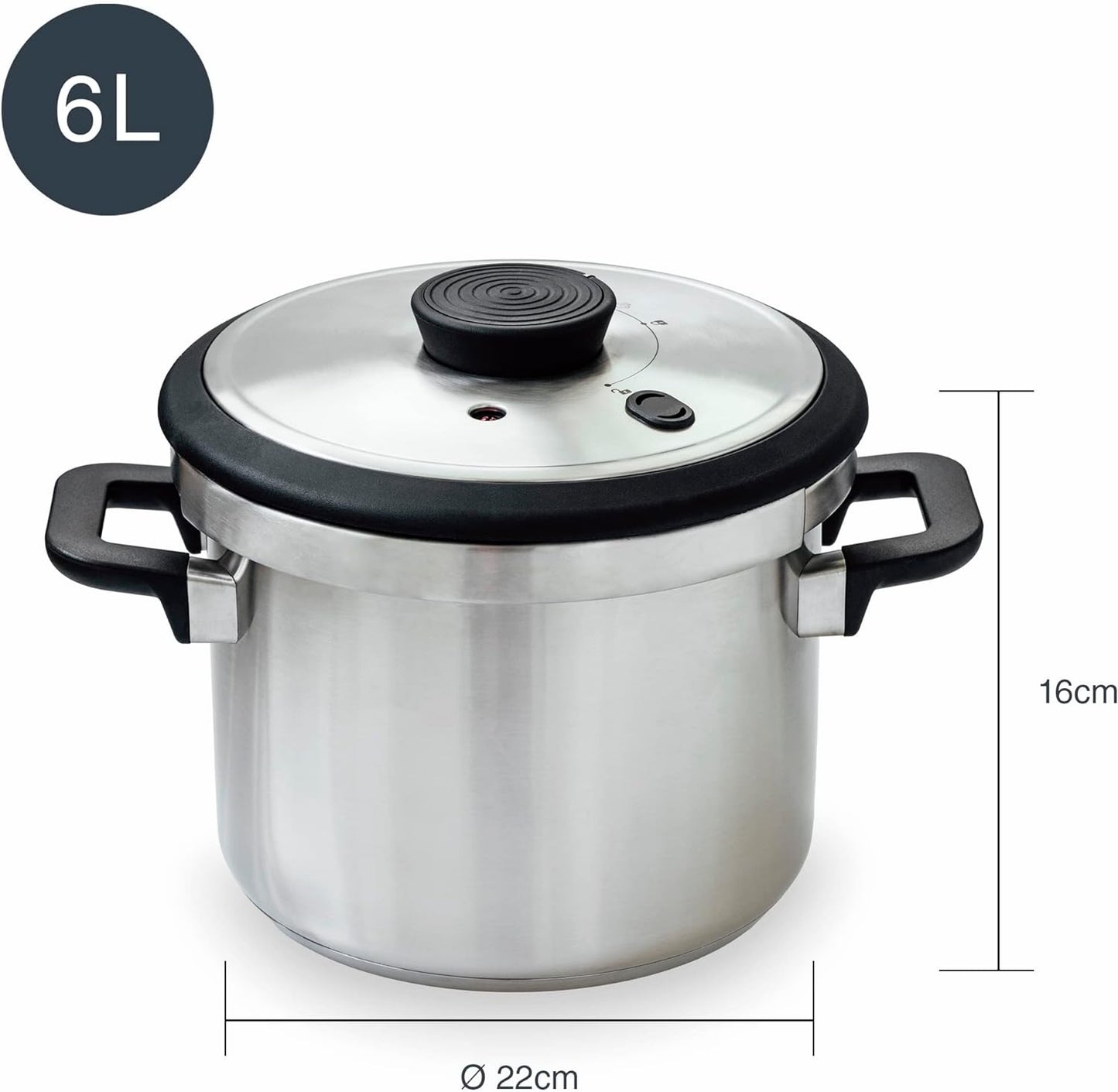 COCOTTE MINUTE -Autocuiseur super rapide- LACOR 6 LITRES