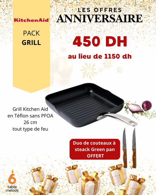 Grill Kitchen Aid - Promo 6 ans