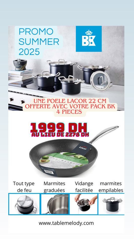 BK 4 pièces - PROMO SUMMER 2025