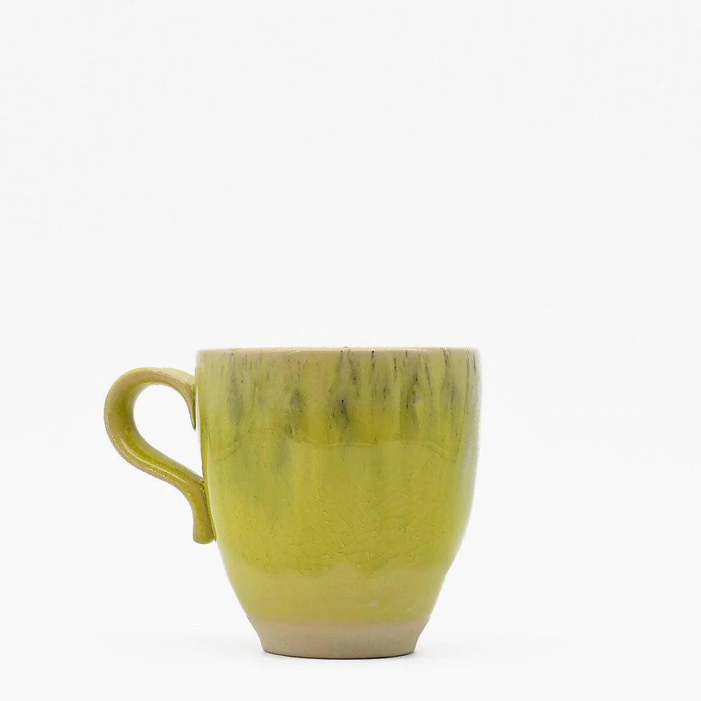 MUG EN GRÈS 40 CL - COULEUR JAUNE- COSTA NOVA