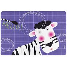 SET DE TABLE HELLO BIMBI ZEBRE- GUZZINI
