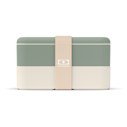 MONBENTO- LUNCH BOX- GREEN NATURAL