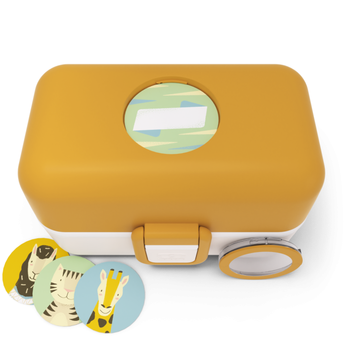 Monbento Lunch box pour enfants sans BPA Tresor – Safari