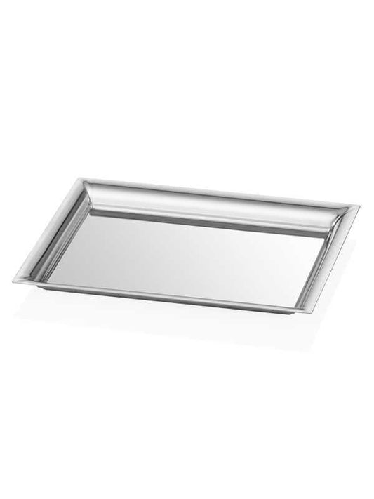 MINI PLATEAU RECTANGULAIRE INOX 14,5 * 22 CM- NARIN