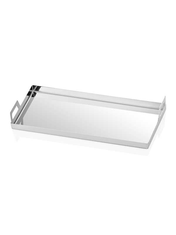 PLATEAU PRESTIGE RECTANGULAIRE INOX PM 15*29 CM- NARIN