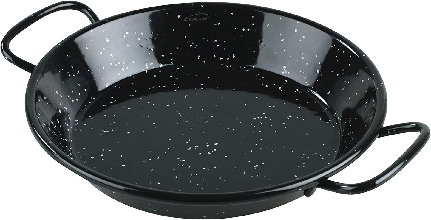 PLAT A PAELLA EMAILLE- 28 CM- LACOR