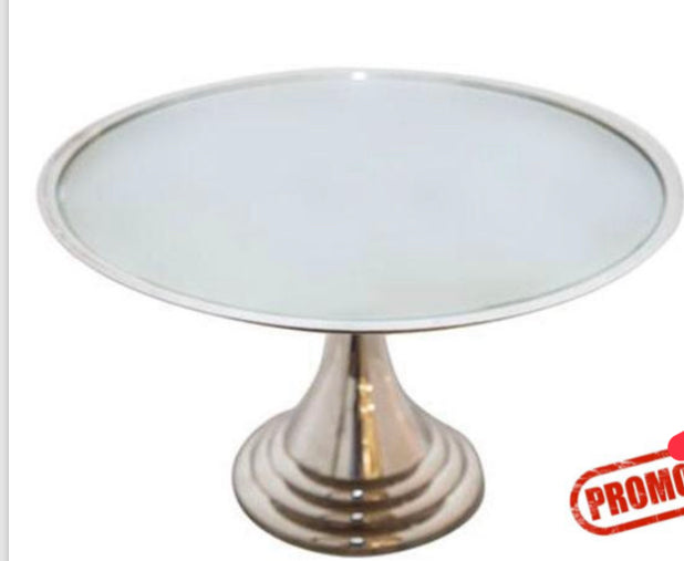 Plat a tarte avec support en inox