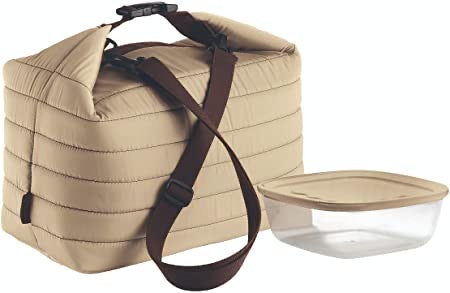 Sac à repas isotherme beige GUZZINI