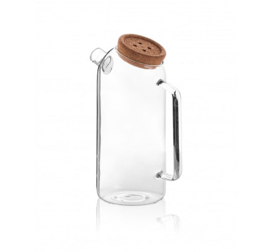 CARAFE BOUTON VERRE ET LIEGE- 1,5 L