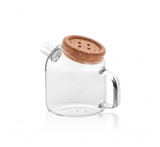 CARAFE BOUTON VERRE ET LIEGE- 800 ML